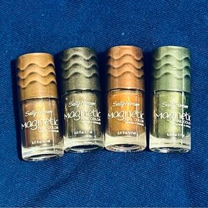 Sally Hansen Magnetic Nail Color (4) ~ New & Sealed